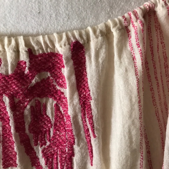 Free people gauze blouse lg - Picture 3 of 6